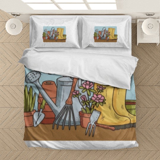 Gardening Grandma Garden Funny Gardener Bedding Sets