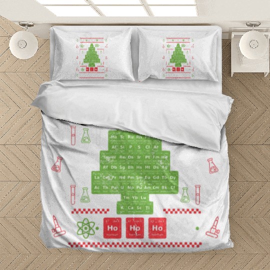 Chemistree Science Christmas Tree Chemistry Bedding Sets