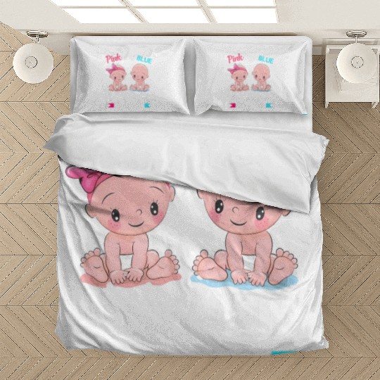 Pink or Blue Great Grandma Loves You Bedding Sets