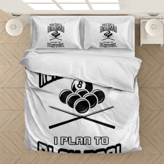 Yes I have a Retirement Plan Pool Player Billiard Bedding Sets