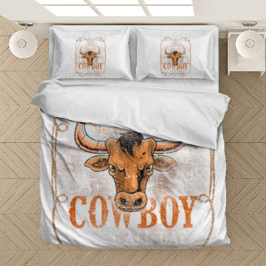 Been Doing Cowboy Shit All Day Bull Riding Rodeo Bedding Sets