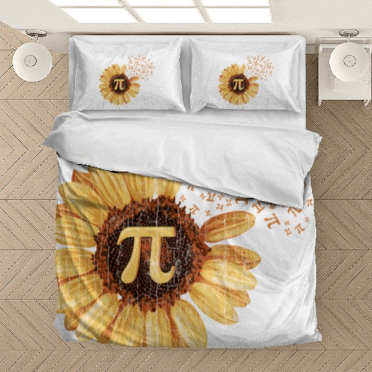 Pi Pi Day Sunflower Attire Math Bedding Sets