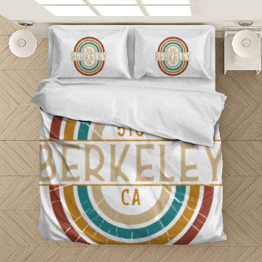 Berkeley Area Code 510 Residents State California Bedding Sets