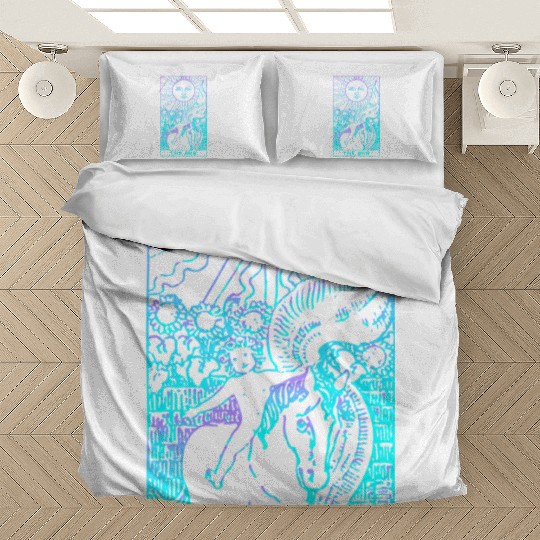 76205 The Sun Tarot Card Rider Waite Witchy Bedding Sets