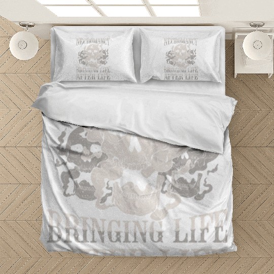 Necromancy Bringing Life After Life Necromancer Bedding Sets