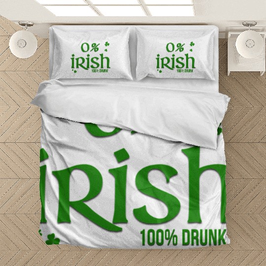 0 Irish 100 Drunk Saint Patrick'S Day Bedding Sets