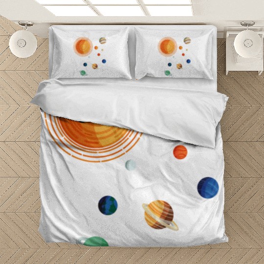 Astronomy Binoculars Astrophysics Planets Science Bedding Sets