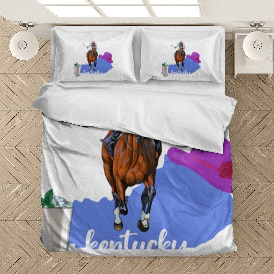 Kentucky Horse Racing Derby Py Bedding Sets