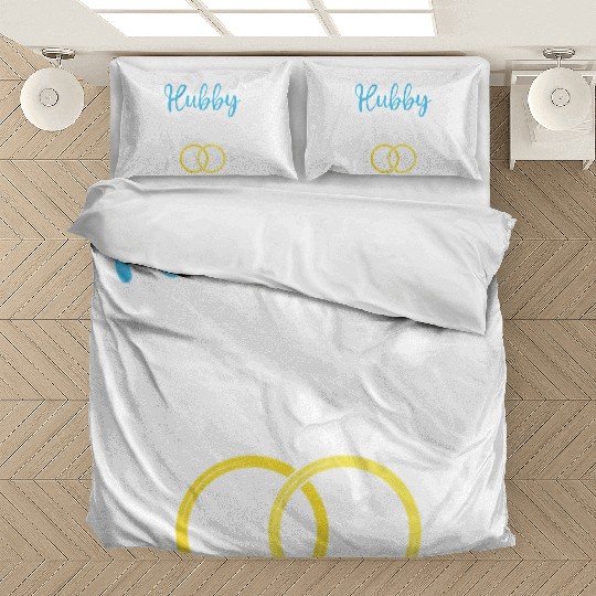 Bride And Groom Wedding Day Marriage Just Married Bedding Sets