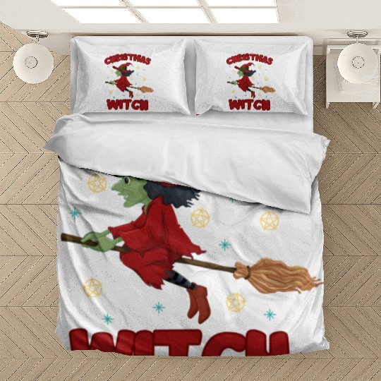 Witch Merry Witchmas Wiccan Witch Bedding Sets