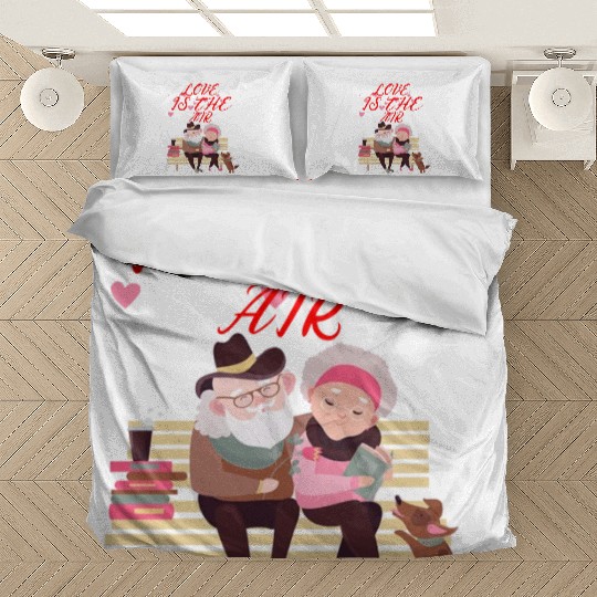 LOVE IS THE AIR Bedding Sets