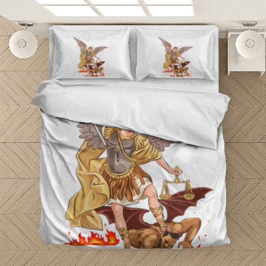 St Michael The Archangel Bedding Sets