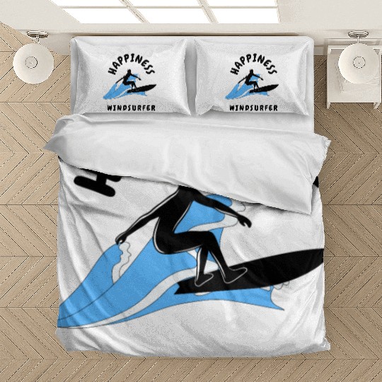 Happiness Is Being a Windsurfer Bedding Sets
