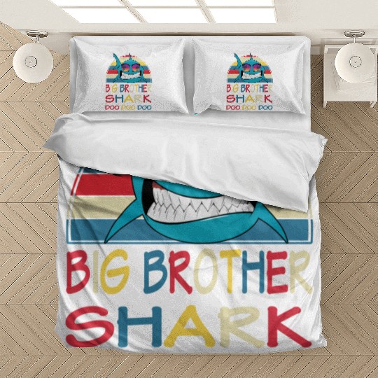 Big Brother Shark Bedding Sets Doo Doo Doo Family