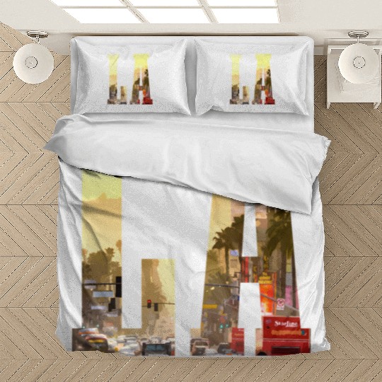 Los Angeles La yline California La Bedding Sets