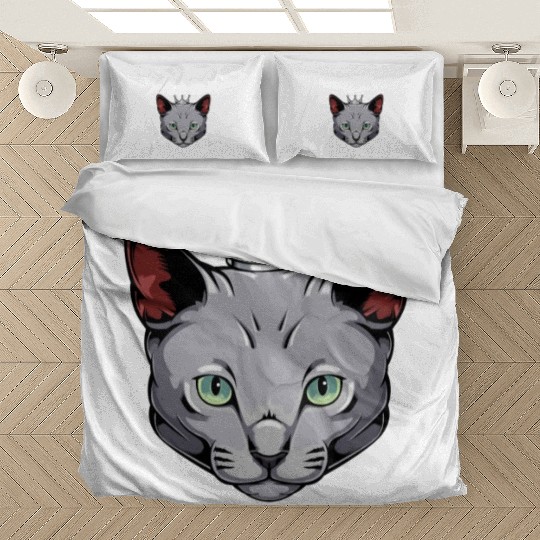 This Is My Russian Blue Costume Funny Cat Lover Bedding Sets