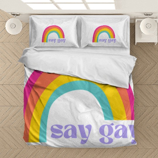 Say Gay Bedding Sets