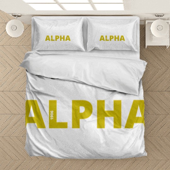 Educated Alpha 1906 Apa Fraternity For Bedding Sets