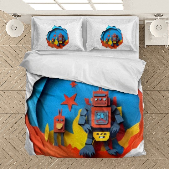AI Overlords Bedding Sets