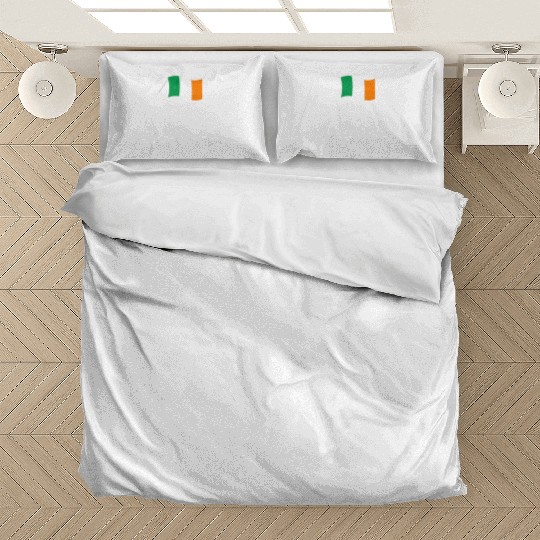 Ireland Signature Flag Pole Elegant Patriotic Bedding Sets