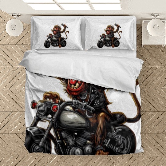 zombie Raider Monkey Bedding Sets
