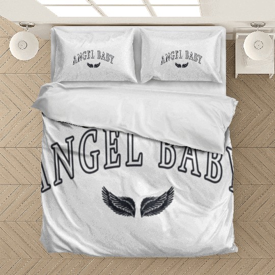 Angel Baby Letters Wings Bedding Sets