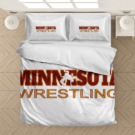 Minnesota Wrestling Freestyle Wrestler State Bedding Sets