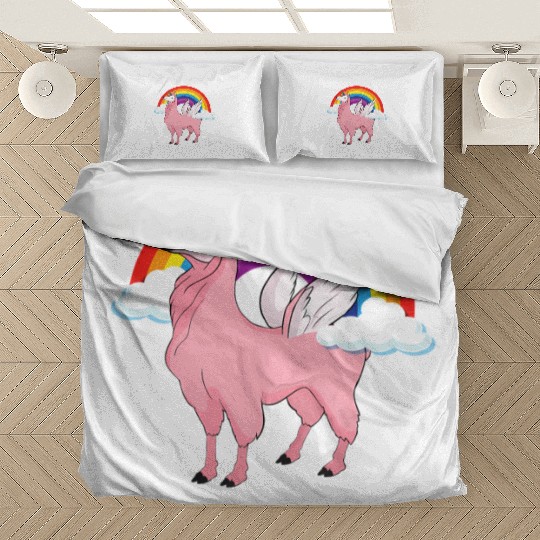 Majestically Awkward Llamacorn Llama Uorn Bedding Sets
