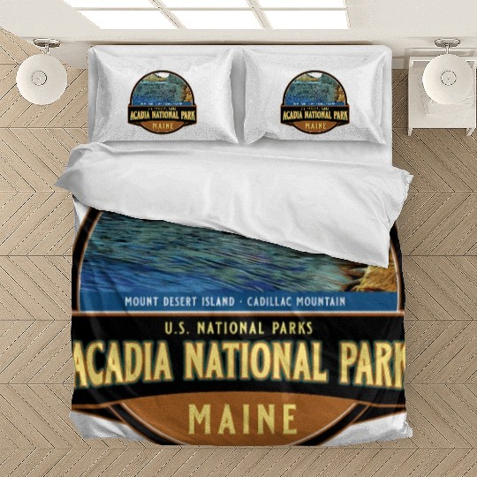 Acadia National Park Maine Vacation Bedding Sets