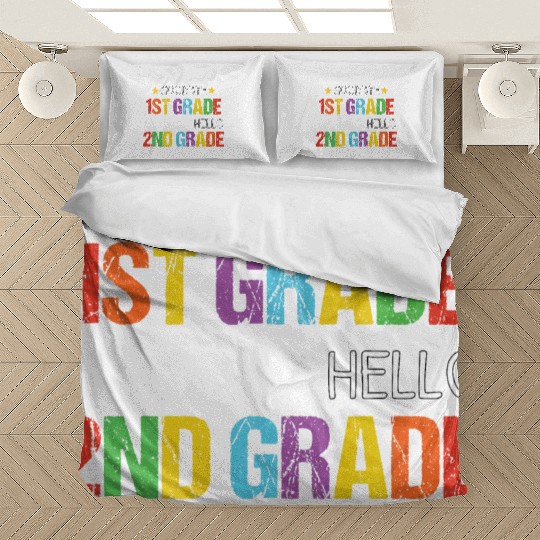 Goodbye 1st Grade Hello 2nd Grade Bedding Sets