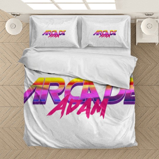 Arcade Adam 90s Neon Bedding Sets
