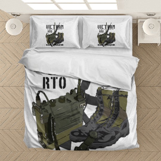 Vietnam Veteran Radio Operator Bedding Sets