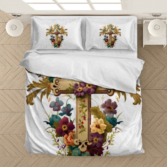 Jesus Cross Painting Bedding Sets