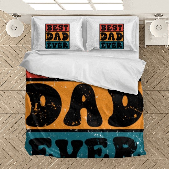 Best Dad Ever Father's Day Bedding Sets