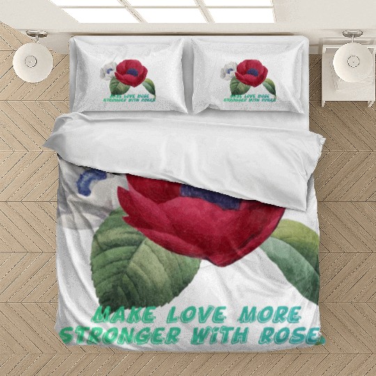 Embracing Romance with the Rose Bedding Sets