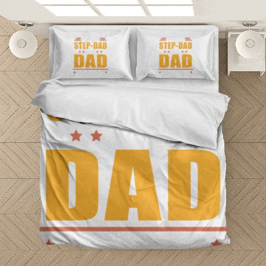 Step-Dad Stepfathers Son Nursing Father Gift Bedding Sets