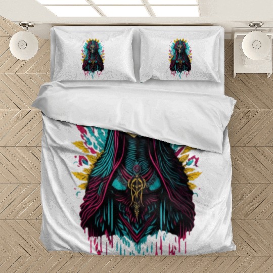 Santa Muerte de Guadalupe Bedding Sets