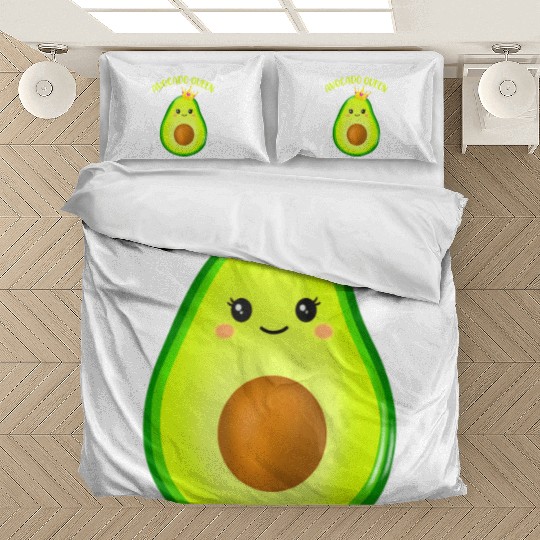 Avocado Vegan Queen Tiara Crown Wos Bedding Sets