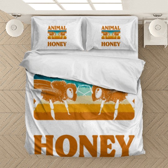 Honey Bumblebee Nature Protection Of Species Bedding Sets