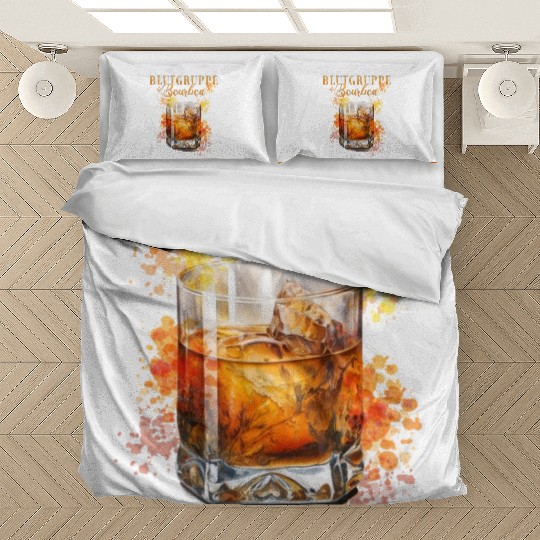 Blutgruppe Bourbon Cocktail for Bartender Bedding Sets