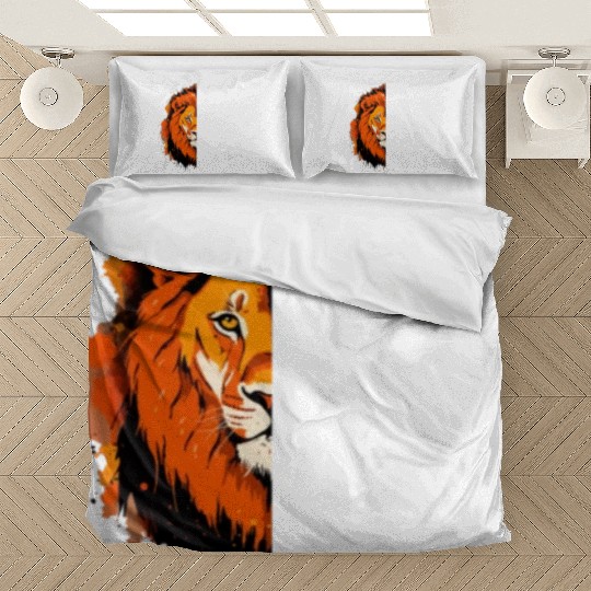 Christian Religious Bible Verse Sayings Lion Fear Bedding Sets