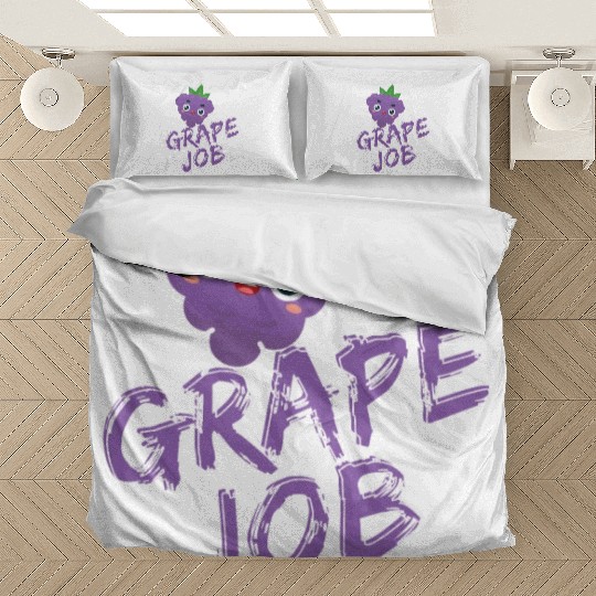 Grape Job Bedding Sets