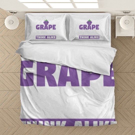 Grape Minds Think Alike Bedding Sets