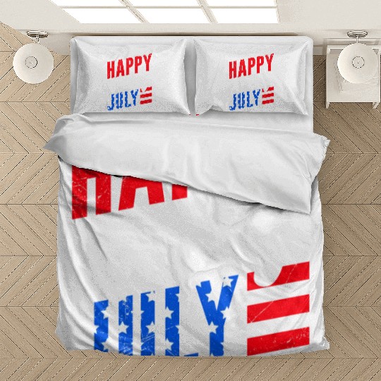 Happy 4th July Independence Day America Bedding Sets