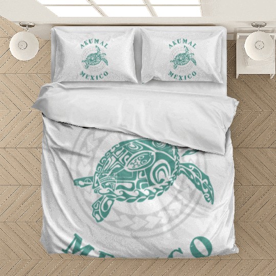 Akumal Meco T Tattoo Sea Turtle Bedding Sets