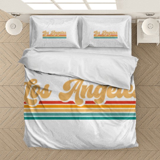 Retro Los Angeles Bedding Sets
