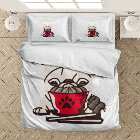 French Bulldog Ramen Lover Dog Owner Frenchie Mom Bedding Sets