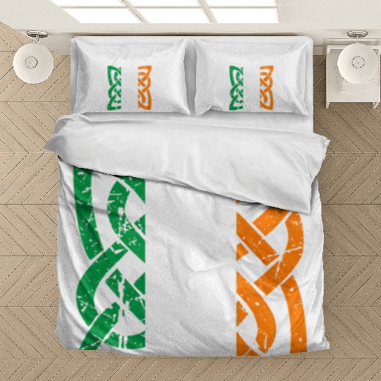 St Patric Day Celtic Knot Ireland Bedding Sets