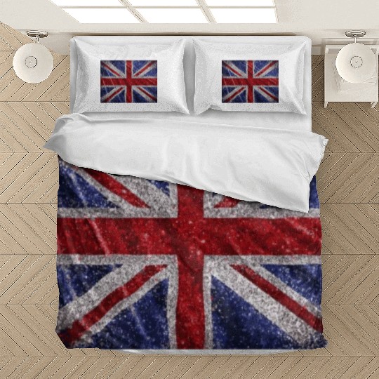 Union Jack Retro British Flag Great Britain UK Bedding Sets