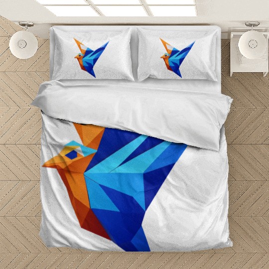 Tangram Bird Bedding Sets